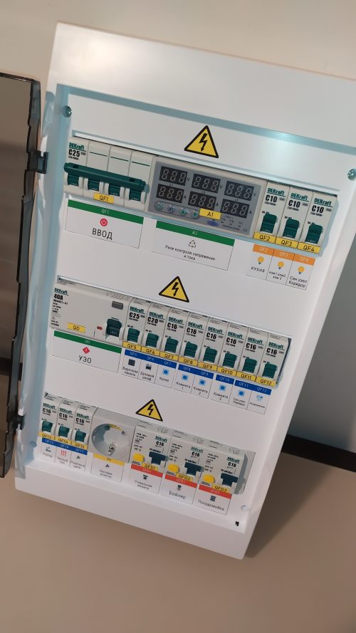 Электрощит в сборе навесной 15 кВт 36 мод DEKv2 арт. x1ando1