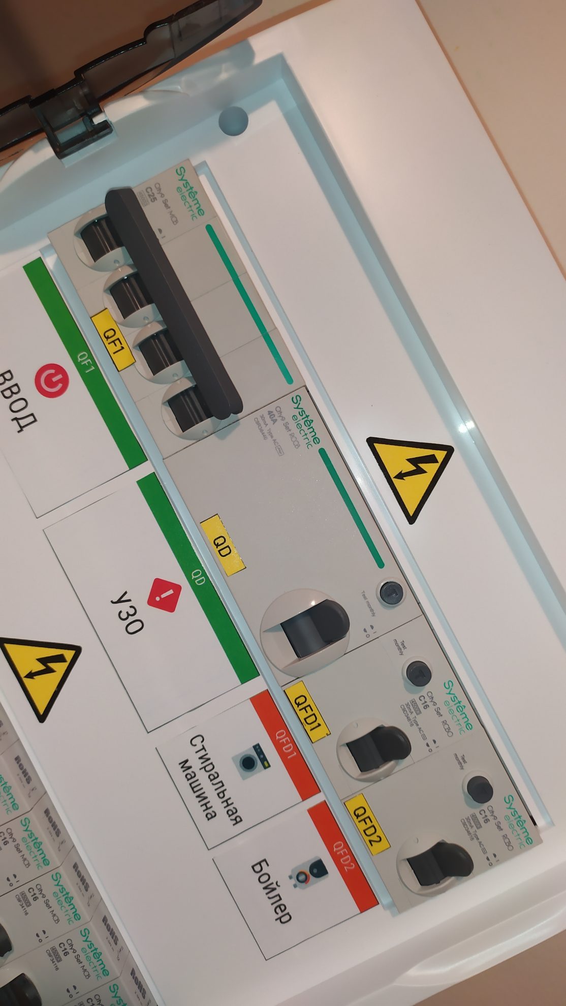 Электрощит в сборе навесной 15 кВт 36 мод SEv1 арт. 10ke9k1 — изображение 5