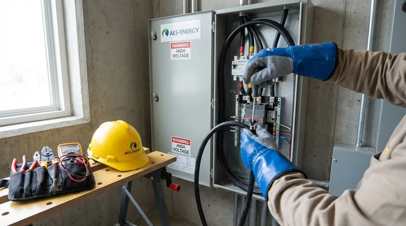 Монтаж электрощита